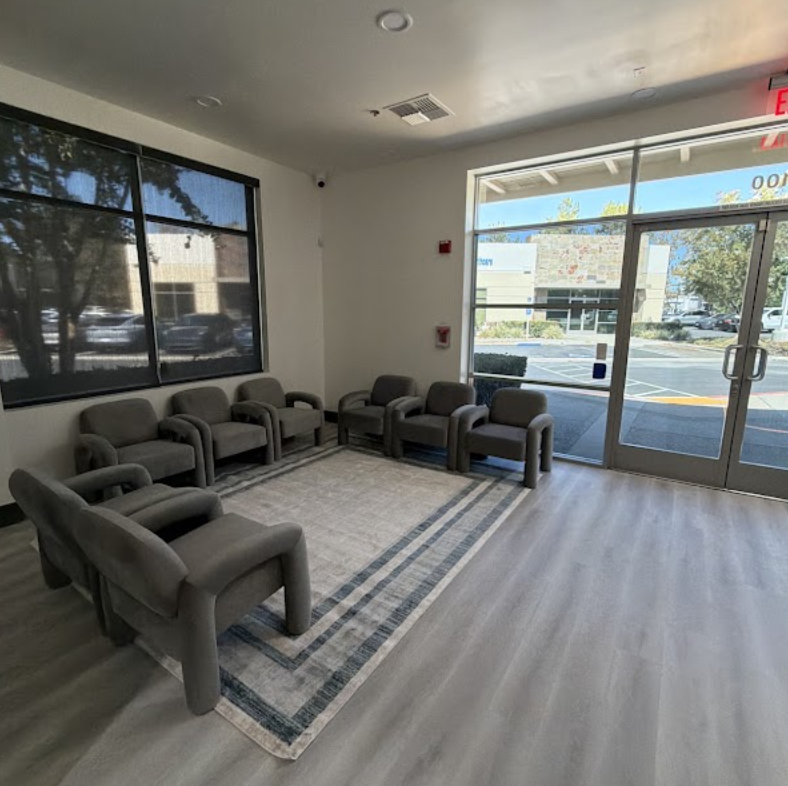 Waiting room at Legacy Dental of Riverside